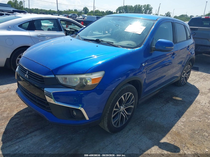 2016 Mitsubishi Outlander VIN JA4AP3AU5GZ029755 IAAI salvage auction — REAR END, Wait Title, sold $1,050 on 2026-10-03 (photo 2)