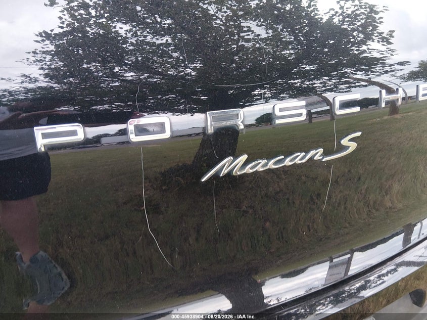 2016 Porsche Macan VIN WP1AB2A55GLB56322 IAAI salvage auction — REAR END, Clear (Tennessee), sold $8,900 on 2026-08-25 (photo 6)