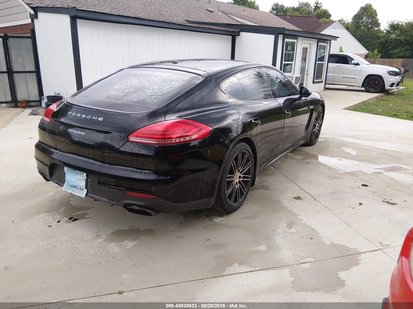 2016 Porsche Panamera VIN WP0AA2A71GL001661 IAAI salvage auction — FRONT END, Original (Texas), sold $8,900 on 2026-08-29 (photo 4)