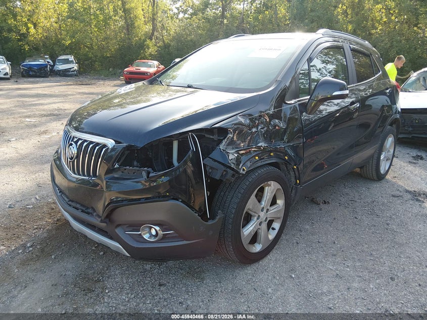 2015 Buick Encore VIN KL4CJCSB7FB268514 IAAI salvage auction — LEFT FRONT, Wait Title, sold $825 on 2026-09-06 (photo 6)