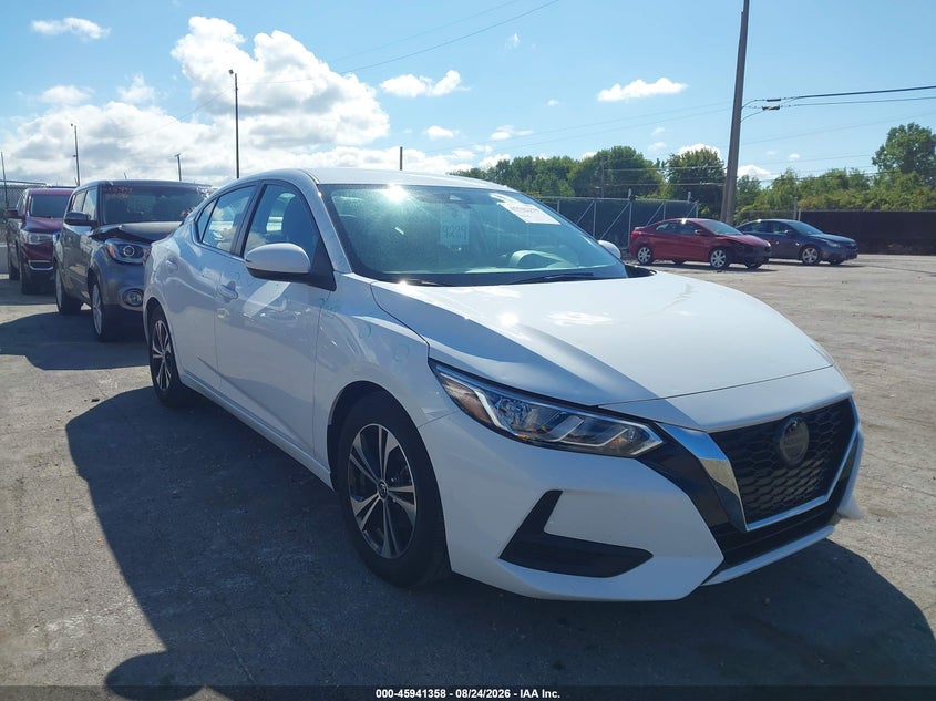 2022 Nissan Sentra VIN 3N1AB8CV9NY307638 — IAAI salvage auction photo