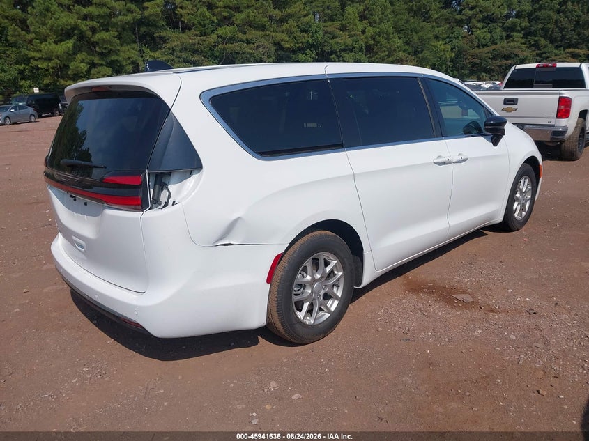 2027 Chrysler Pacifica VIN 2C4RC1BG2VR575826 IAAI salvage auction — RIGHT REAR, Enterprise Vehicles Clear Only (Texas), sold $26,400 on 2026-08-26 (photo 4)