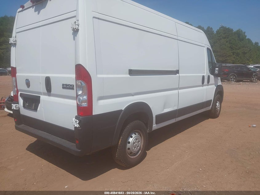 2023 Ram Promaster city VIN 3C6LRVDG0PE563758 IAAI salvage auction — NORMAL WEAR, Enterprise Vehicles Clear Only (Alabama), sold $19,750 on 2026-09-02 (photo 4)