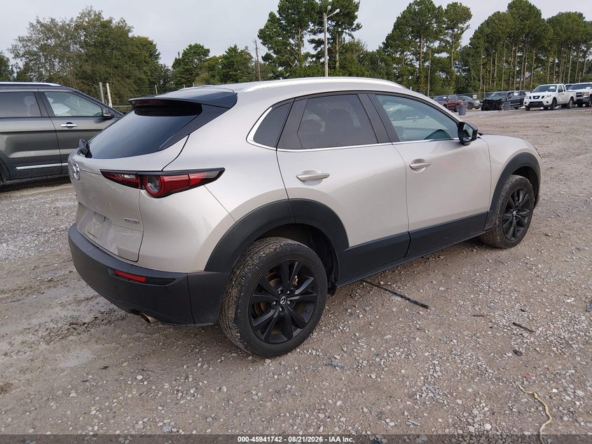 2024 Mazda Cx-30 VIN 3MVDMBBM9RM695038 IAAI salvage auction — LEFT SIDE, Salvage Title, sold $13,450 on 2026-08-26 (photo 4)