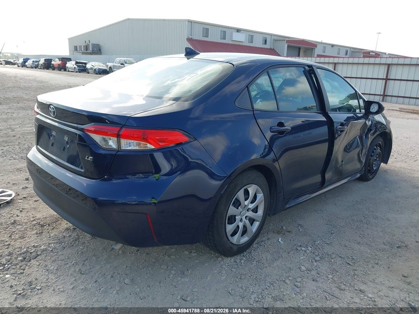 2025 Toyota Corolla VIN 5YFB4MDE1SP287769 IAAI salvage auction — SIDE, Enterprise Vehicles Clear Only (Texas), sold $10,600 on 2026-08-26 (photo 4)