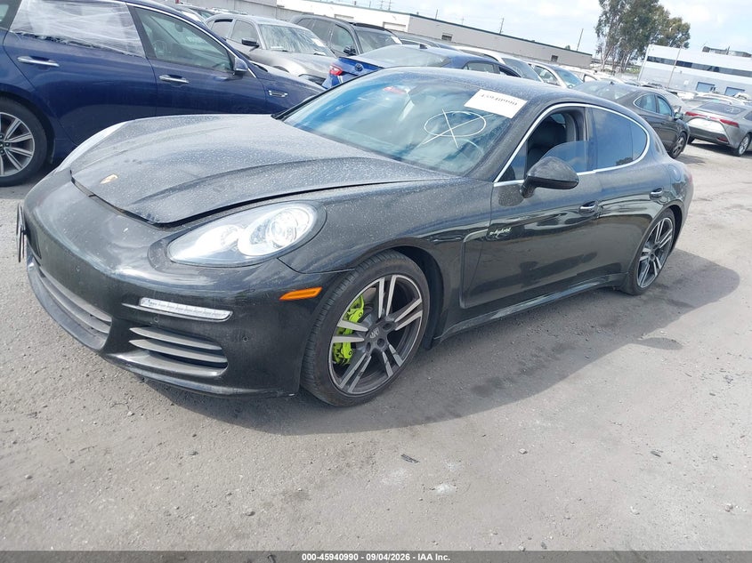 2016 Porsche Panamera VIN WP0AD2A78GL040044 IAAI salvage auction — UNDERCARRIAGE, Wait Title, sold $7,700 on 2026-10-07 (photo 2)