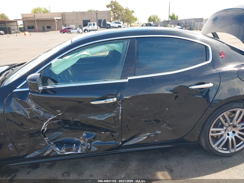 2015 Maserati Ghibli VIN ZAM57RTA4F1157006 IAAI salvage auction — SIDE, Salvage (California), sold $0 on 2026-09-26 (photo 6)
