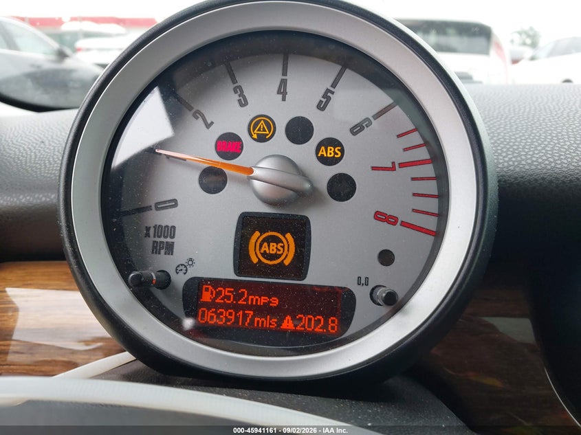 2010 Mini Cooper VIN WMWMF7C56ATX43873 IAAI salvage auction — NORMAL WEAR, Clear (Maryland), sold $1,500 on 2026-09-10 (photo 7)