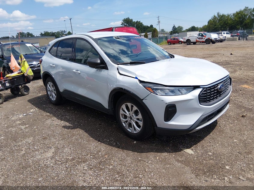 2025 Ford Escape VIN 1FMCU0GN5SUB57002 IAAI salvage auction — STORM DAMAGE, Wait Title, sold $7,075 on 2026-10-07 (photo 1)