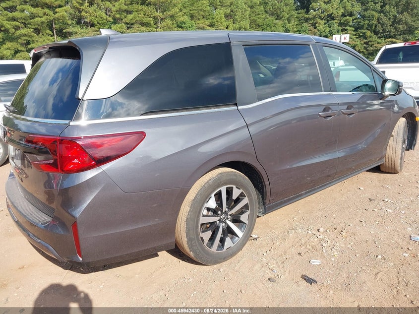 2025 Honda Odyssey VIN 5FNRL6H65SB055235 IAAI salvage auction — REAR END, Enterprise Vehicles Clear Only (Florida), sold $16,250 on 2026-09-02 (photo 4)