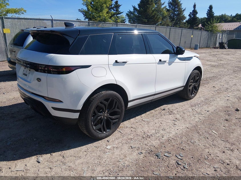 2020 Land rover Range rover evoque VIN SALZP2FX9LH075605 IAAI salvage auction — FRONT END, Clear Claim Paid (Wisconsin), sold $7,500 on 2026-08-29 (photo 4)