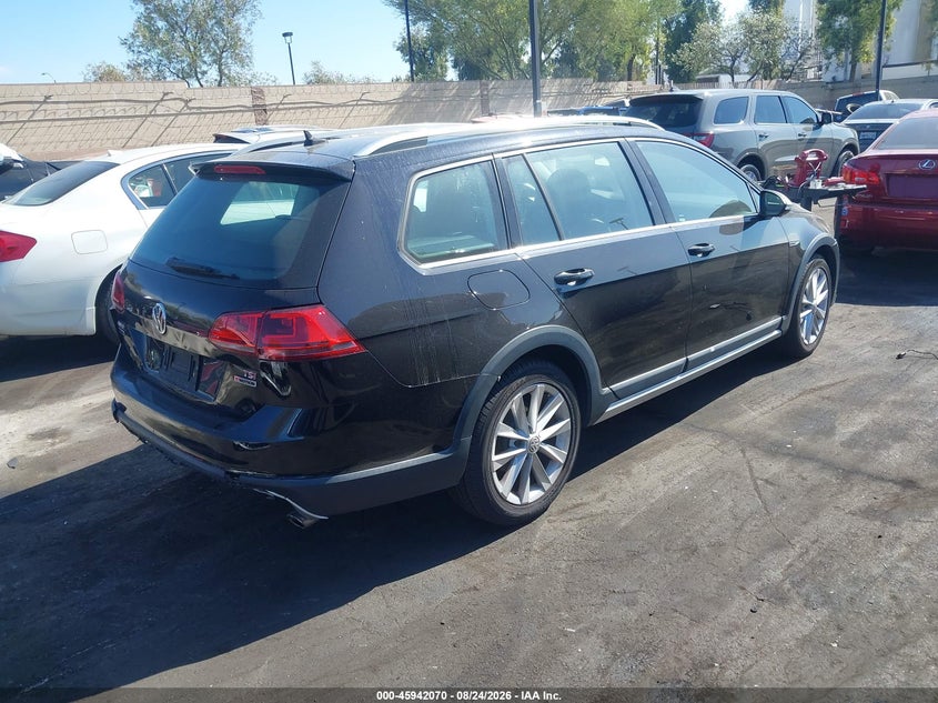 2017 Volkswagen VIN 3VWH17AU3HM534075 IAAI salvage auction — REAR END, Salvage Certificate (California), sold $4,050 on 2026-09-06 (photo 4)