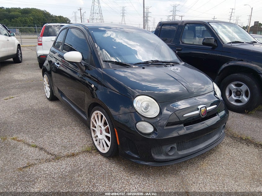 2013 Fiat 500 VIN 3C3CFFFH9DT648901 — IAAI salvage auction photo