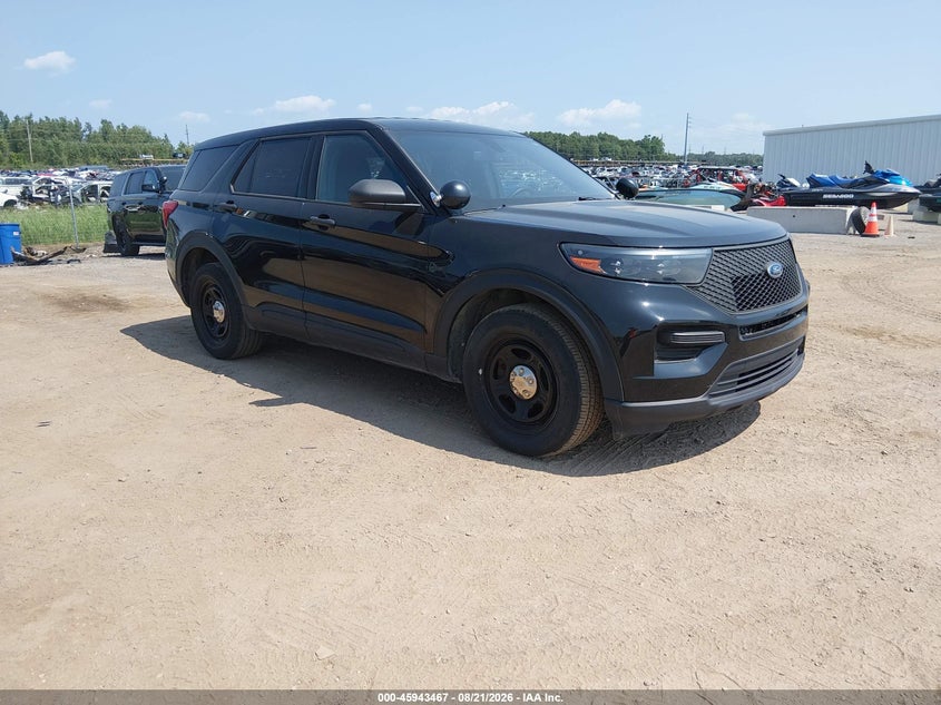 2022 Ford Police interceptor utility VIN 1FM5K8AB6NGA54170 — IAAI salvage auction photo