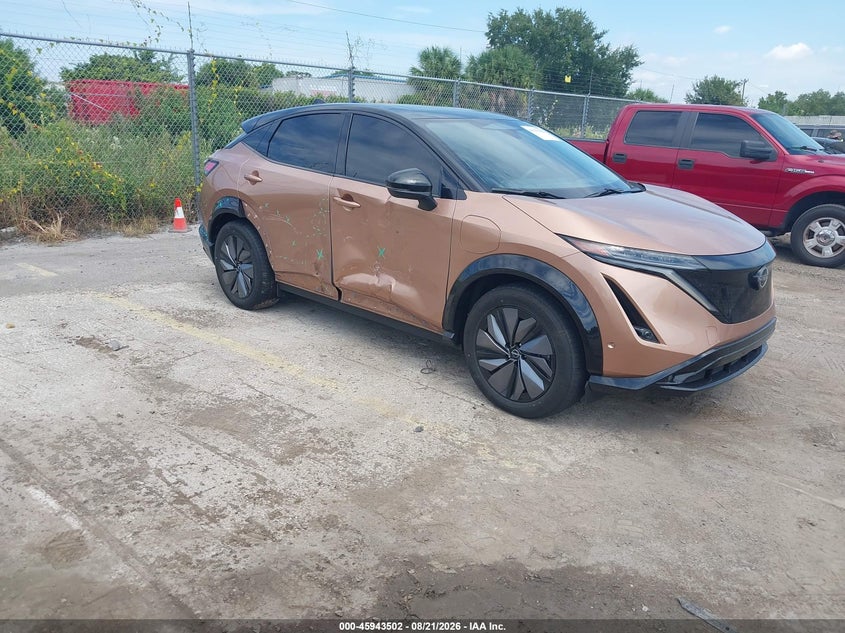 2024 Nissan Ariya VIN JN1DF0CD5RM730168 — IAAI salvage auction photo