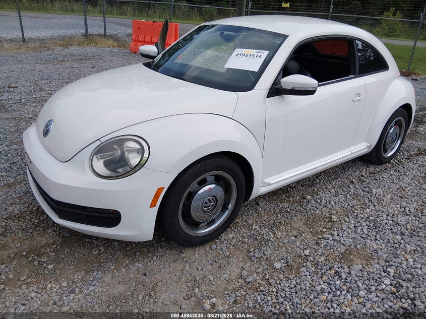 2014 Volkswagen Beetle VIN 3VWJP7AT4EM628159 IAAI salvage auction — NORMAL WEAR, Clear (Mississippi), sold $1,600 on 2026-08-28 (photo 2)