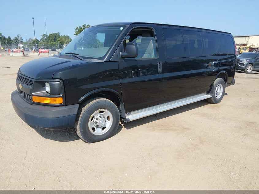 2014 Chevrolet Express 3500 VIN 1GAZGZFG2E1208046 IAAI salvage auction — NORMAL WEAR, Clear (Michigan), sold $8,050 on 2026-08-27 (photo 2)