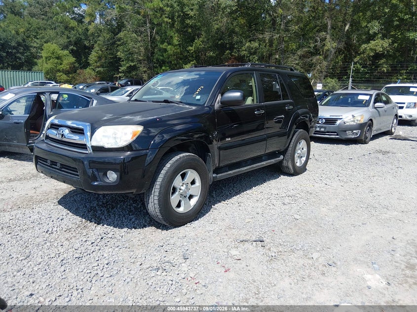 2007 Toyota 4runner VIN JTEZU14R678076873 IAAI salvage auction — REAR END, Clear (South Carolina), sold $3,250 on 2026-10-07 (photo 2)