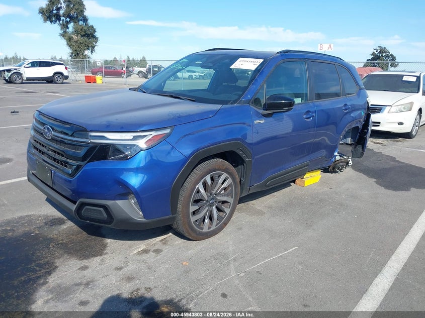2025 Subaru Forester VIN JF2SLSTD1SH433441 IAAI salvage auction — REAR END, Wait Title, sold $14,150 on 2026-09-29 (photo 2)