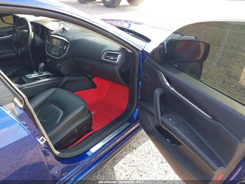 2016 Maserati Ghibli VIN ZAM57XSA8G1181011 IAAI salvage auction — FRONT END, Rebuildable (Florida), sold $4,800 on 2026-09-04 (photo 5)