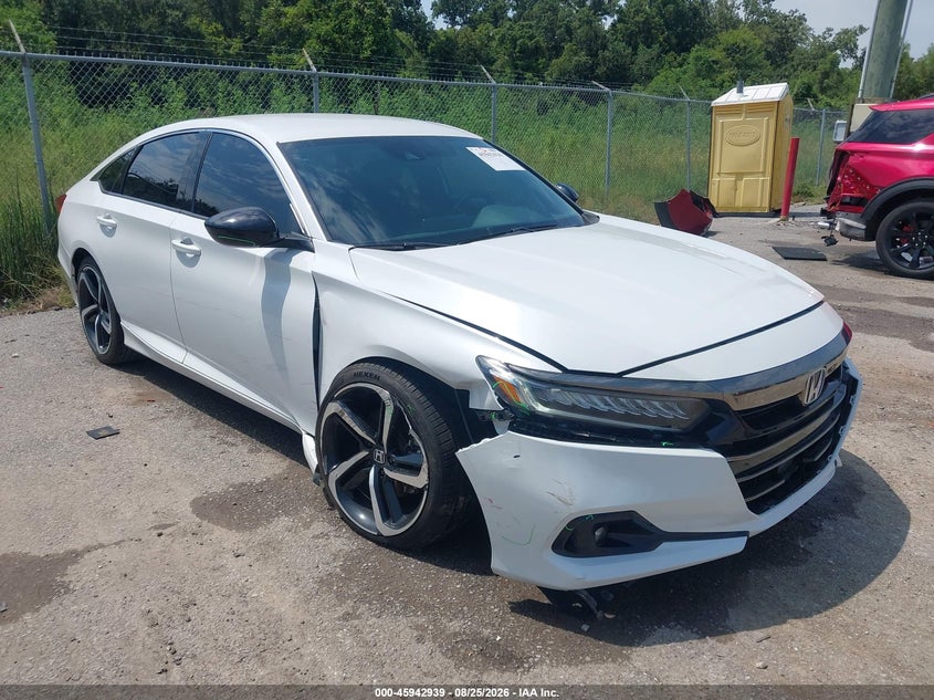 2022 Honda Accord VIN 1HGCV3F23NA002952 — IAAI salvage auction photo