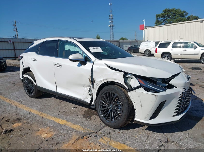 2026 Lexus Rx VIN 2T2BAMBA6TC074032 IAAI salvage auction — SIDE, Wait Title, sold $24,350 on 2026-10-12 (photo 1)