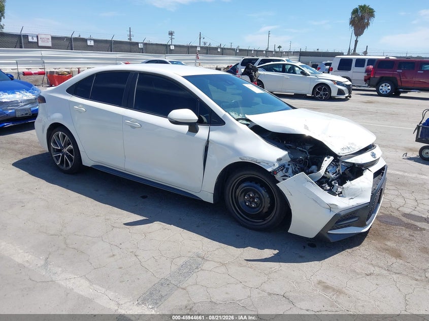 2020 Toyota Corolla VIN 5YFS4RCE8LP052320 IAAI salvage auction — FRONT END, Wait Title, sold $3,700 on 2026-09-26 (photo 1)