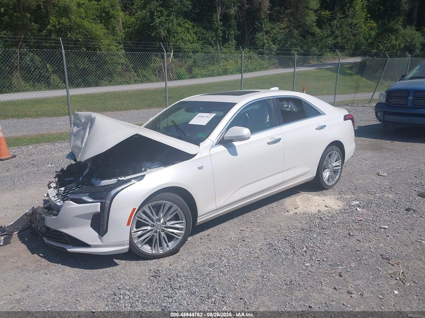 2020 Cadillac Ct4 VIN 1G6DF5RK7L0150938 IAAI salvage auction — FRONT END, Salvage (Virginia), sold $2,500 on 2026-09-02 (photo 2)