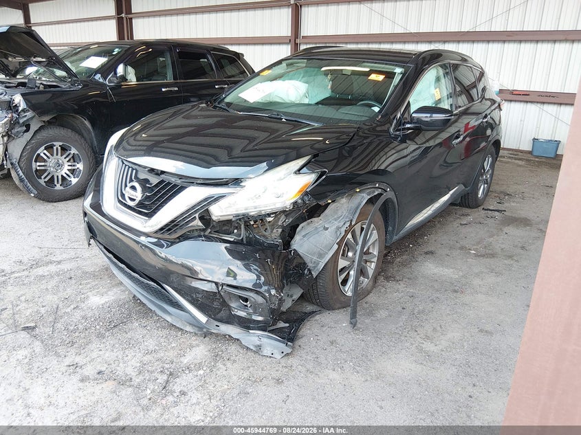 2016 Nissan Murano VIN 5N1AZ2MH6GN132629 IAAI salvage auction — BIO HAZARD, Rebuildable (Florida), sold $25 on 2026-09-10 (photo 2)