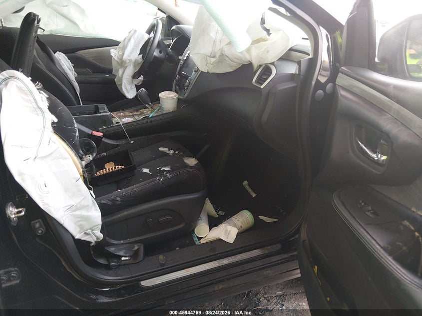 2016 Nissan Murano VIN 5N1AZ2MH6GN132629 IAAI salvage auction — BIO HAZARD, Rebuildable (Florida), sold $25 on 2026-09-10 (photo 5)