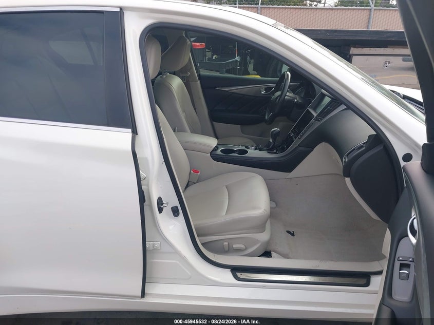 2015 Infiniti Q50 VIN JN1BV7AP5FM352882 IAAI salvage auction — THEFT, Salvage (California), sold $3,500 on 2026-09-09 (photo 5)