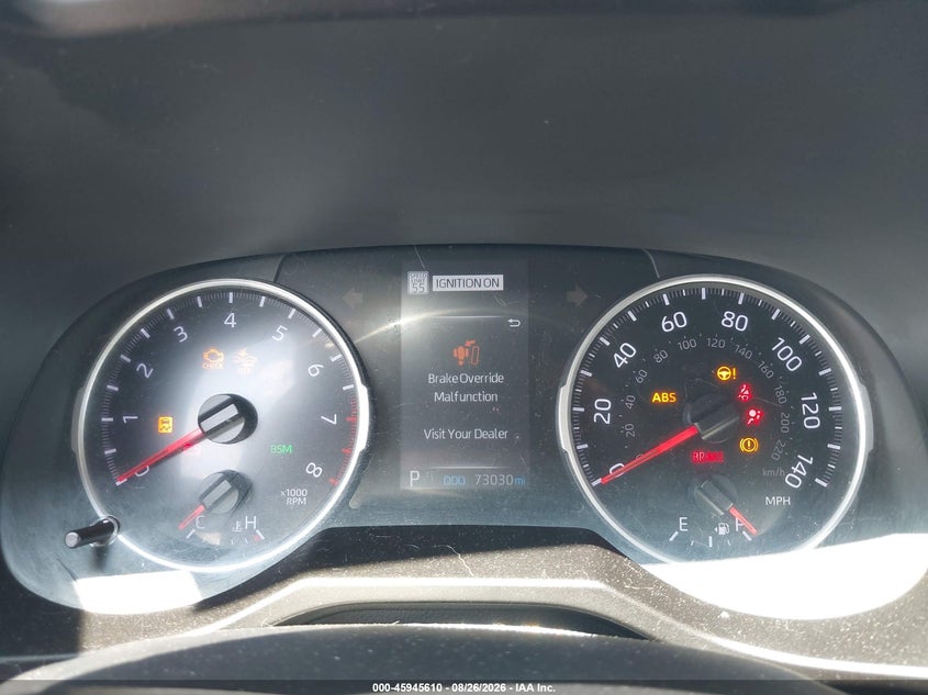 2019 Toyota Rav 4 VIN 2T3A1RFVXKC012794 IAAI salvage auction — FRONT END, Salvage Title, sold $7,600 on 2026-10-13 (photo 7)