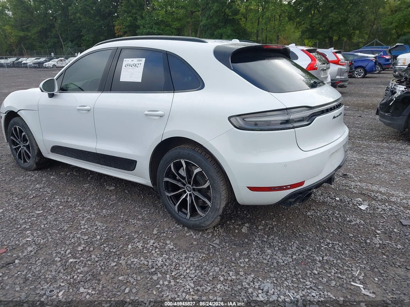 2021 Porsche Macan VIN WP1AG2A5XMLB52506 IAAI salvage auction — FRONT END, Salvage Title, sold $17,100 on 2026-08-30 (photo 3)