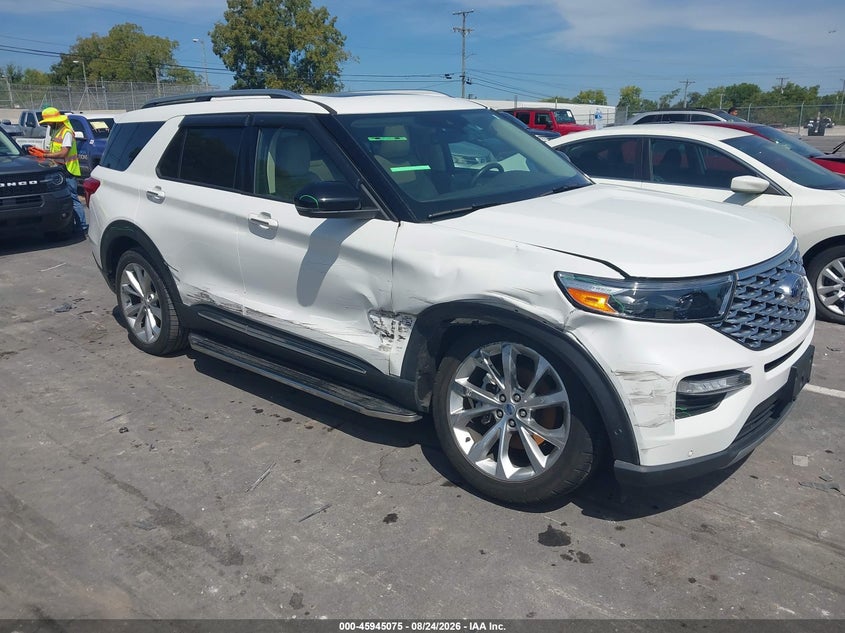 2021 Ford Explorer VIN 1FM5K8HC6MGA22493 — IAAI salvage auction photo