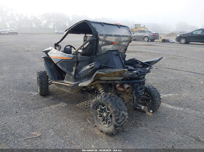 2021 Cfmoto VIN LCELV1ZG4M6002082 IAAI salvage auction — ROLLOVER, Salvage (Ohio), sold $1,650 on 2026-09-14 (photo 3)