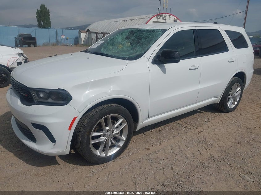 2025 Dodge Durango VIN 1C4RDJDG6SC542018 IAAI salvage auction — ROOF, Salvage Title, sold $16,100 on 2026-08-30 (photo 2)
