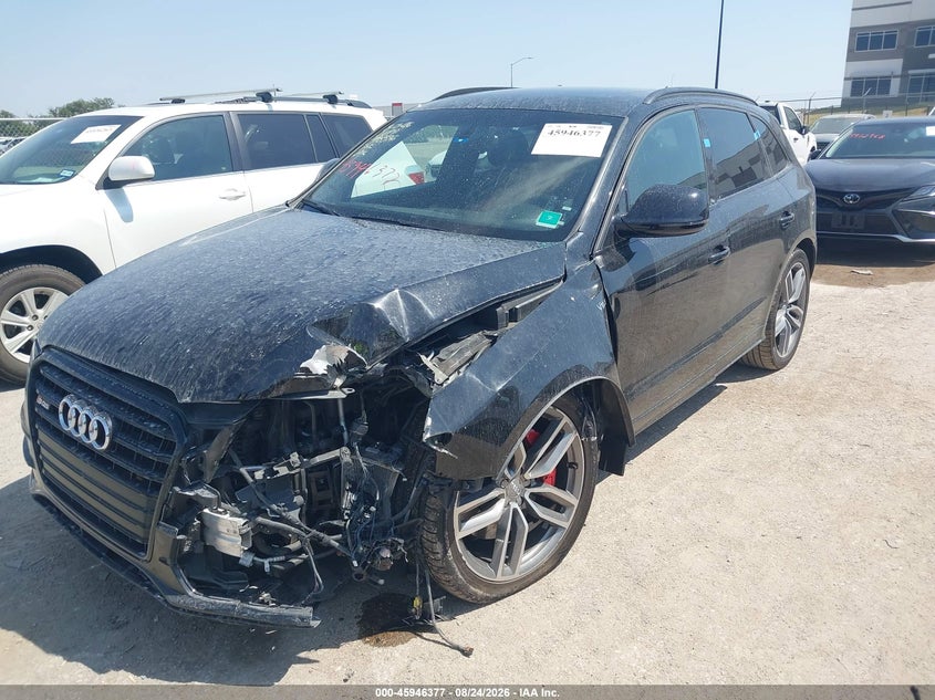2016 Audi Sq5 VIN WA1CCBFP8GA044475 IAAI salvage auction — FRONT END, Wait Title, sold $3,300 on 2026-09-26 (photo 2)