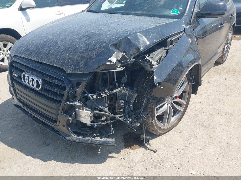 2016 Audi Sq5 VIN WA1CCBFP8GA044475 IAAI salvage auction — FRONT END, Wait Title, sold $3,300 on 2026-09-26 (photo 6)