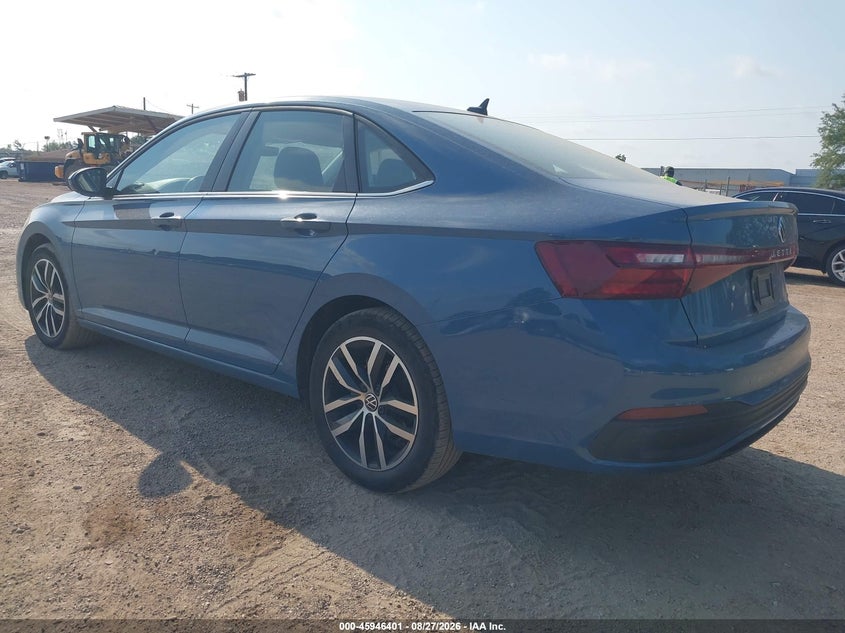 2025 Volkswagen Jetta VIN 3VW7X7BU1SM039891 IAAI salvage auction — FRONT END, Enterprise Vehicles Clear Only (Texas), sold $13,650 on 2026-09-02 (photo 3)