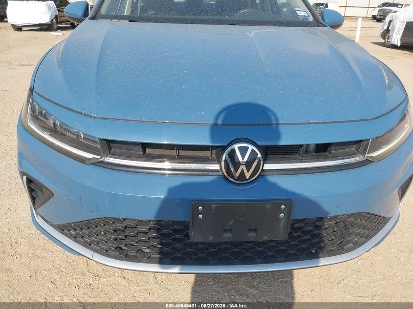 2025 Volkswagen Jetta VIN 3VW7X7BU1SM039891 IAAI salvage auction — FRONT END, Enterprise Vehicles Clear Only (Texas), sold $13,650 on 2026-09-02 (photo 6)