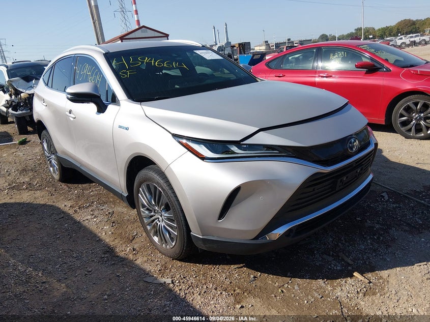 2021 Toyota Venza VIN JTEAAAAH1MJ017218 — IAAI salvage auction photo