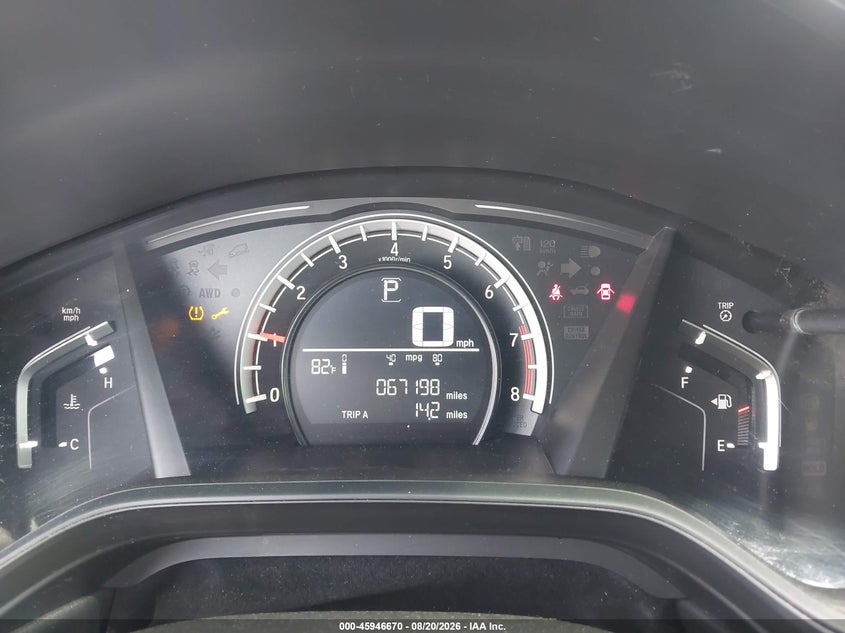 2019 Honda Cr-v VIN 2HKRW5H38KH414621 IAAI salvage auction — LEFT FRONT, Clear (Colorado), sold $10,250 on 2026-09-12 (photo 7)