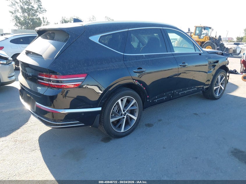 2026 Genesis Gv80 VIN KMUHBESB6TU321611 IAAI salvage auction — RIGHT FRONT, Salvage Title, sold $22,225 on 2026-09-16 (photo 4)