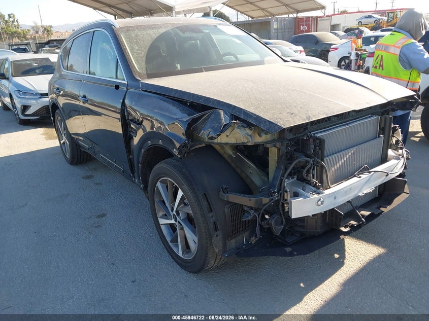 2026 Genesis Gv80 VIN KMUHBESB6TU321611 IAAI salvage auction — RIGHT FRONT, Salvage Title, sold $22,225 on 2026-09-16 (photo 6)