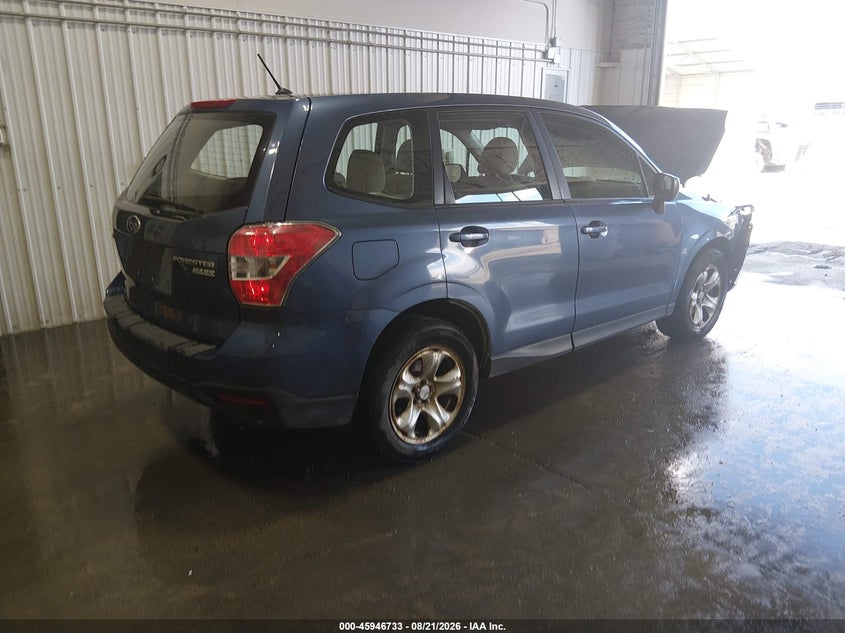 2014 Subaru Forester VIN JF2SJAAC1EH428187 IAAI salvage auction — FRONT END, Wait Title, sold $425 on 2026-08-29 (photo 4)