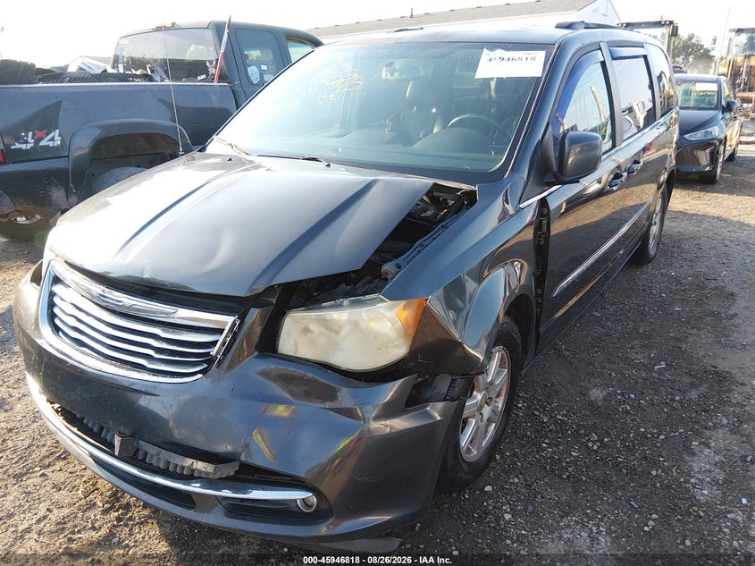 2012 Chrysler Town & country VIN 2C4RC1BG6CR306239 IAAI salvage auction — FRONT END, Salvage Title, sold $500 on 2026-09-23 (photo 6)