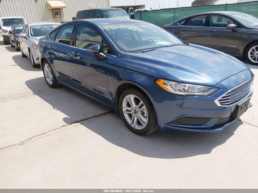 2018 Ford Fusion VIN 3FA6P0UU5JR243605 — IAAI salvage auction photo