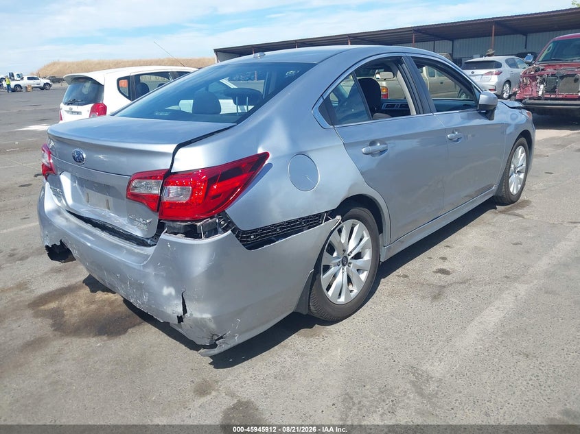 2015 Subaru LEGACY VIN 4S3BNAC69F3014082 IAAI salvage auction — REAR END, Salvage (California), sold $2,000 on 2026-09-04 (photo 4)