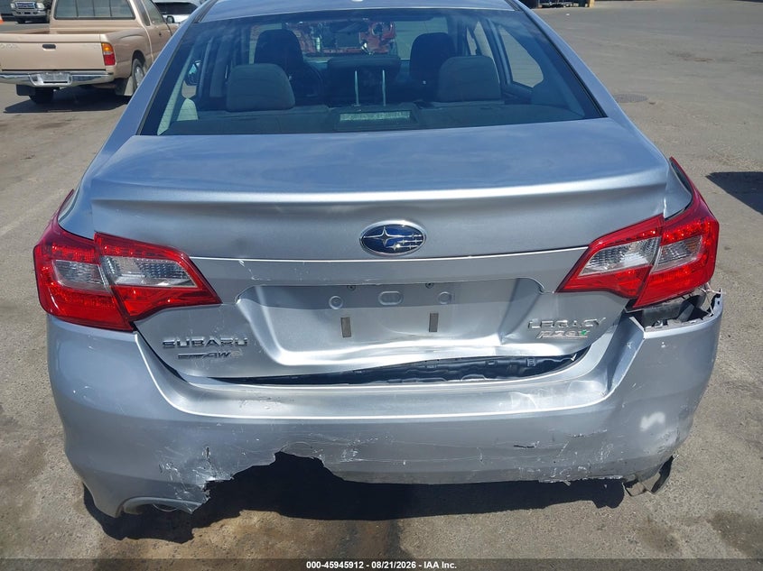 2015 Subaru LEGACY VIN 4S3BNAC69F3014082 IAAI salvage auction — REAR END, Salvage (California), sold $2,000 on 2026-09-04 (photo 6)