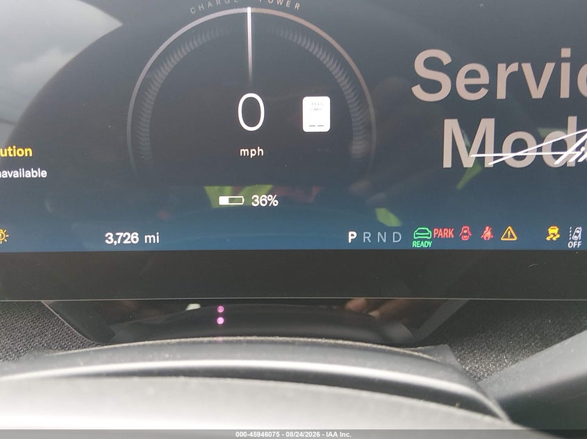 2026 Lucid Air VIN 50EA1TEA6TA020722 IAAI salvage auction — FRONT END, Salvage (Louisiana), sold $17,650 on 2026-09-25 (photo 7)